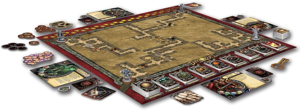 DungeonQuest - Revised Edition [Board Game, 1-4 Players] Board Game Fantasy Flight Games   