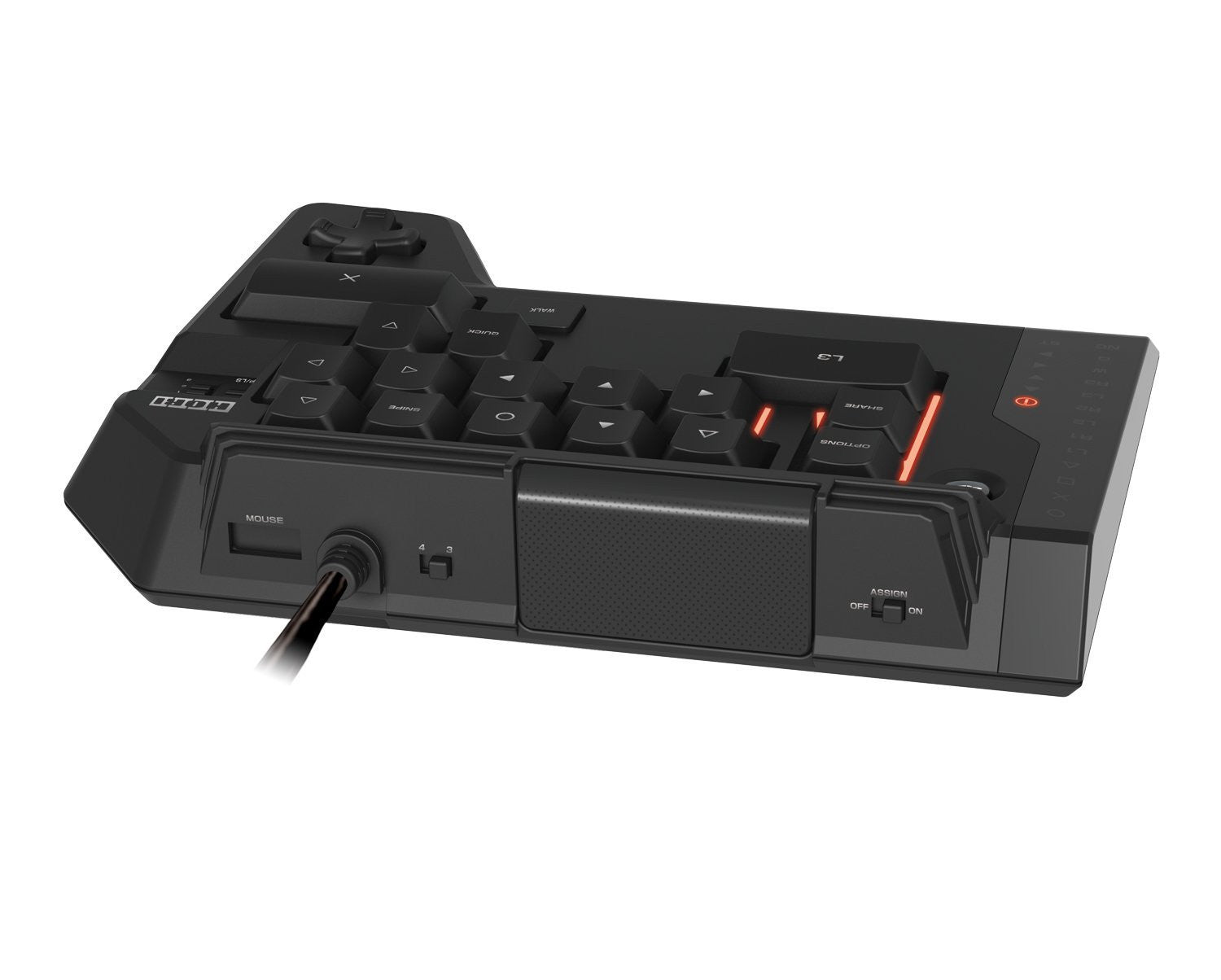 HORI Tactical Assault Commander TAC Four KeyPad and Mouse Controller [Cross-Platform Accessory] Cross-Platform Accessories Hori   