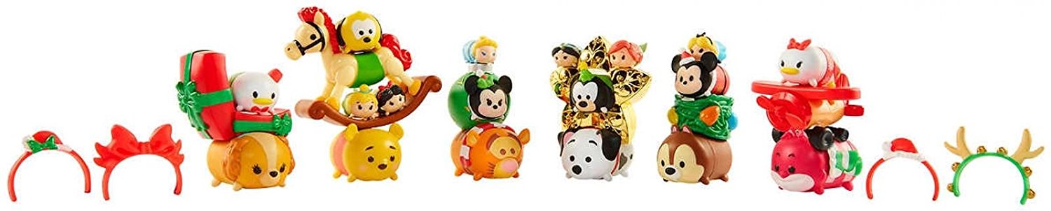 Disney Tsum Tsum Holiday Countdown Advent Christmas Calendar - 2017 Edition Toys & Games Disney