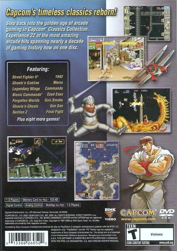 Capcom Classics Collection: Volume 1 [PlayStation 2] PlayStation 2 Video Game Capcom   