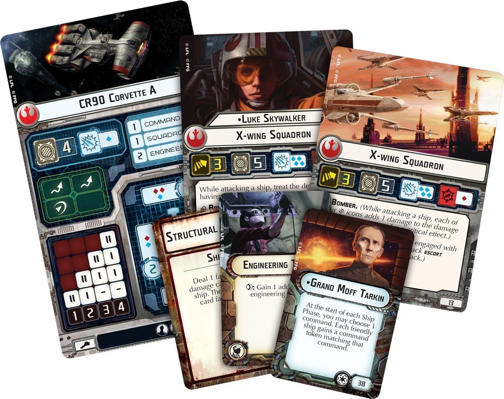 Star Wars: Armada [Board Game, 2 Players] Board Game Fantasy Flight Games   