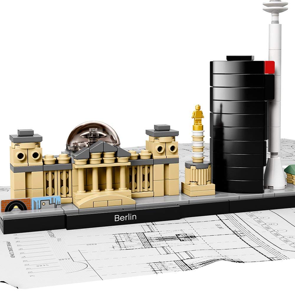 LEGO Architecture Berlin Skyline 289 Piece Building Kit [LEGO, #21027] LEGO LEGO   