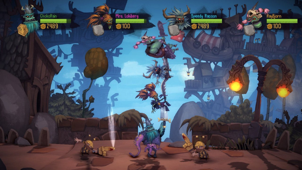 Zombie Vikings - Ragnarok Edition [PlayStation 4] PlayStation 4 Video Game Rising Star Games   