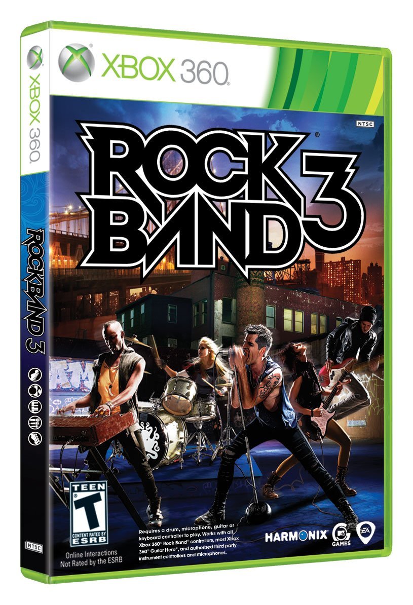 Mad Catz Rock Band 3 Wireless Keyboard Bundle - Game Included [Xbox 360] Xbox 360 Video Game Mad Catz   