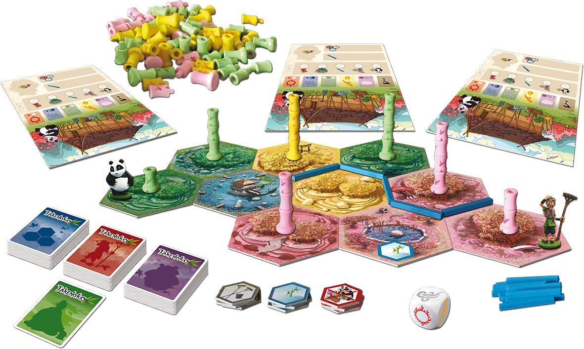 Takenoko [Board Game, 2-4 Players] Board Game Asmodee   
