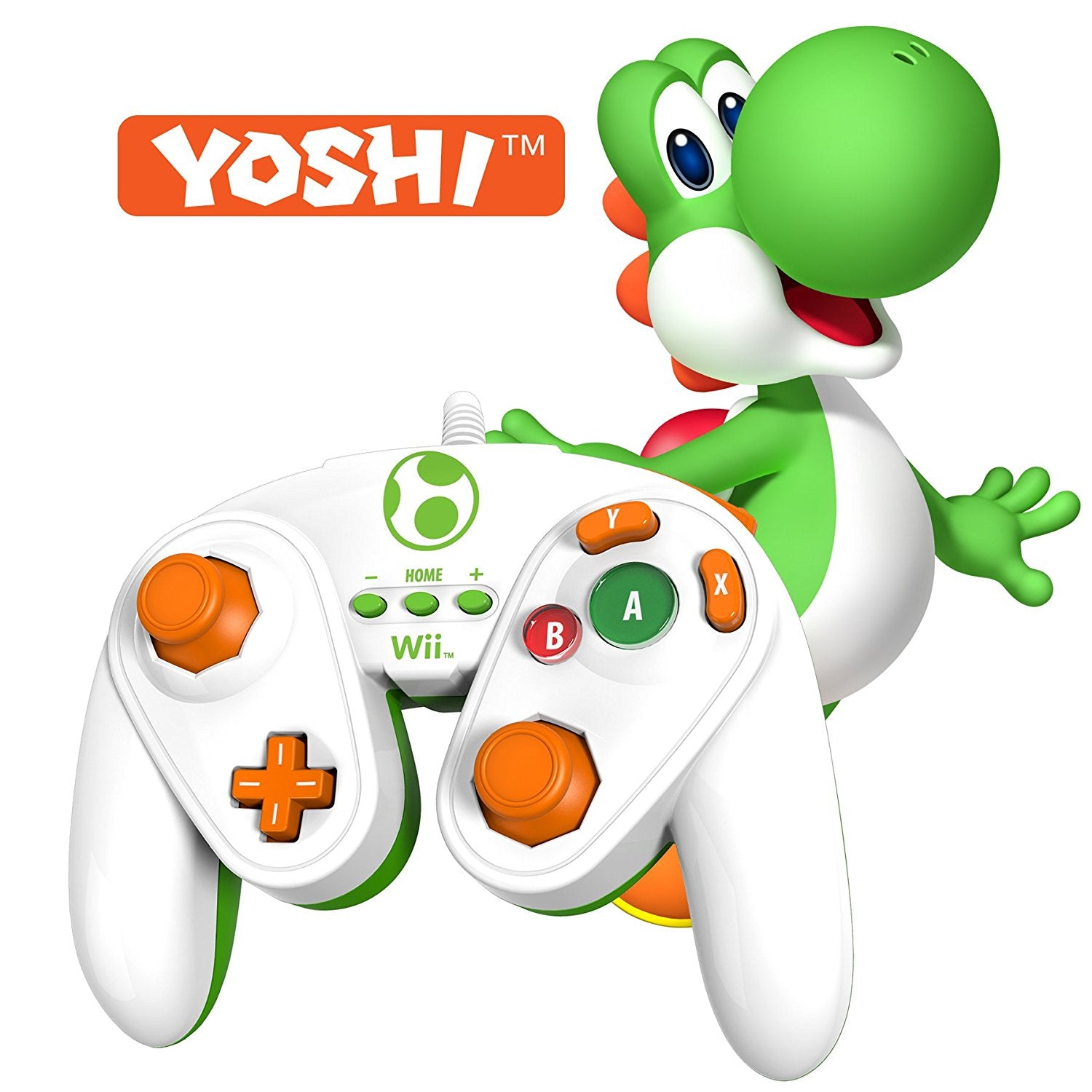 PDP Wired Fight Pad Controller - Yoshi [Nintendo Accessory] Nintendo Accessories PDP   