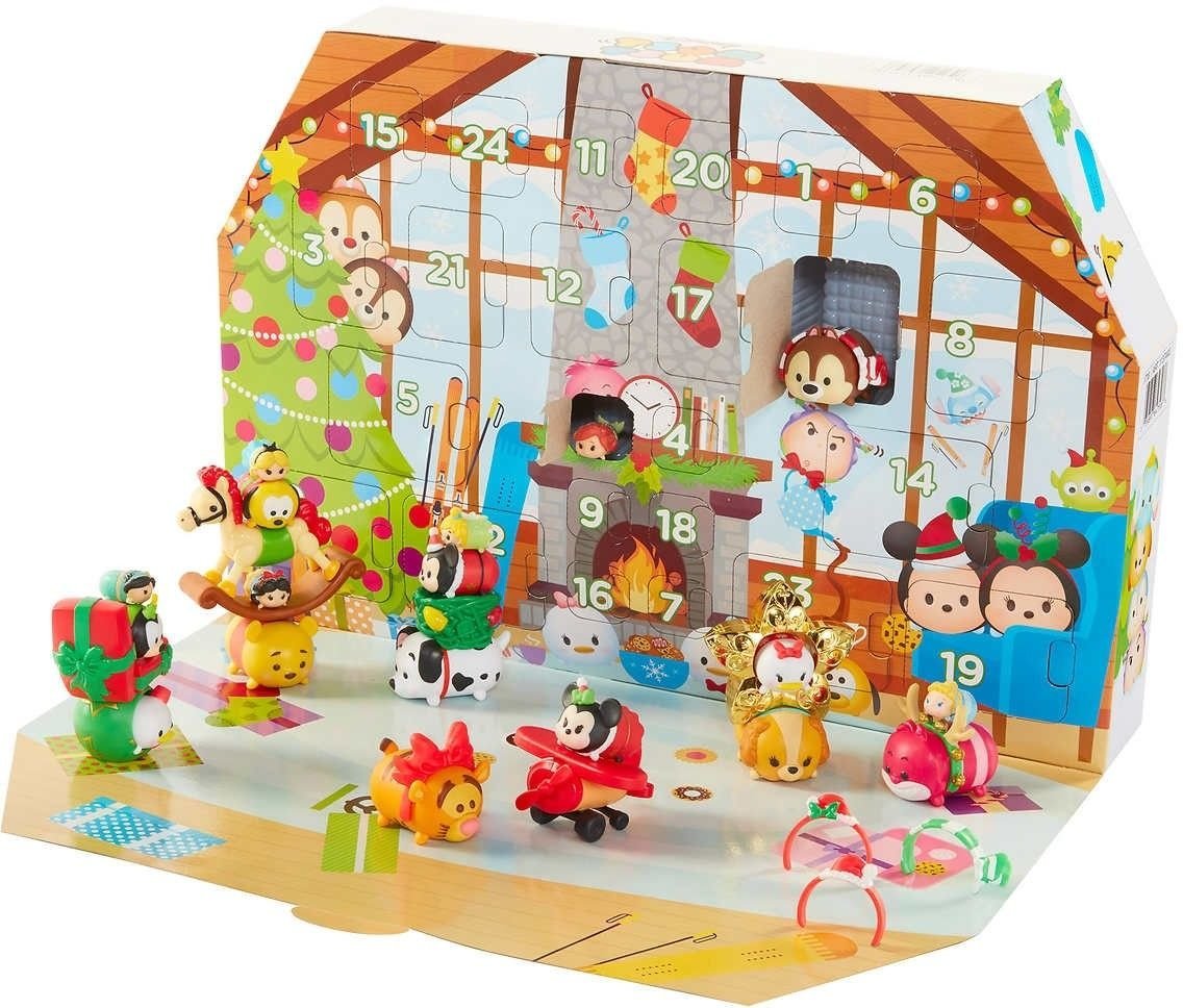 Disney Tsum Tsum Holiday Countdown Advent Christmas Calendar - 2017 Edition Toys & Games Disney