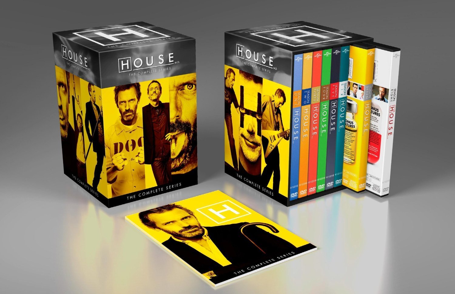 House M.D. - The Complete Series - Seasons 1-8 [DVD Box Set] DVDs & Blu-Rays Warner Bros.   