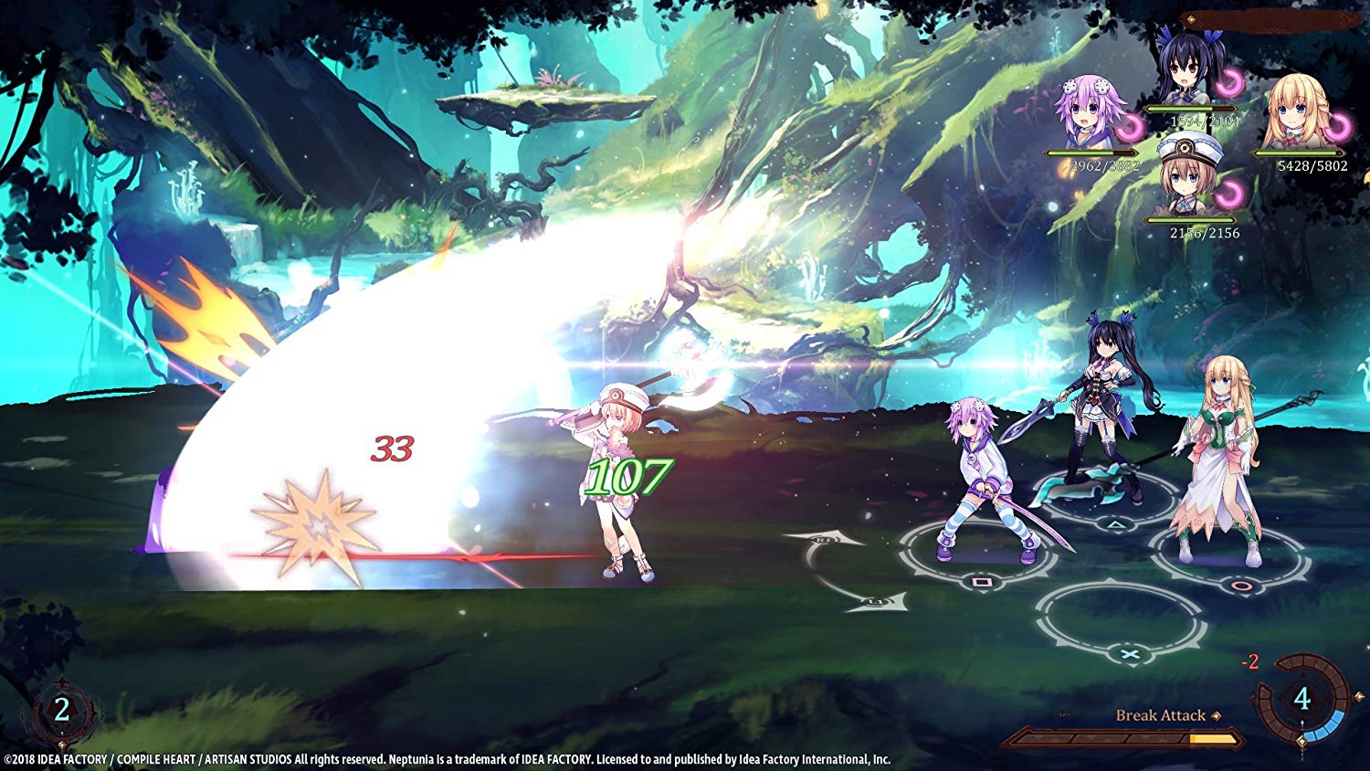 Super Neptunia RPG [PlayStation 4] PlayStation 4 Video Game Idea Factory   