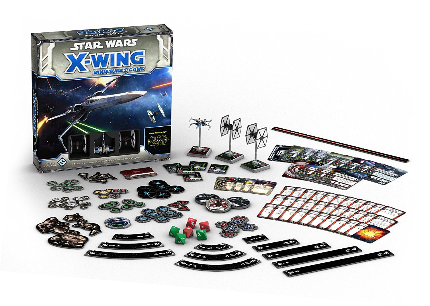Star Wars: X-Wing Miniatures Game - The Force Awakens Core Set [Board Game, 2 Players] Board Game Fantasy Flight Games   