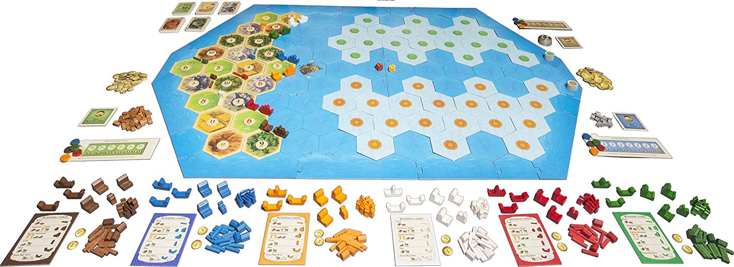 Catan: Explorers & Pirates – 5-6 Player EXTENSION [Board Game, 5-6 Players] Board Game Mayfair Games   