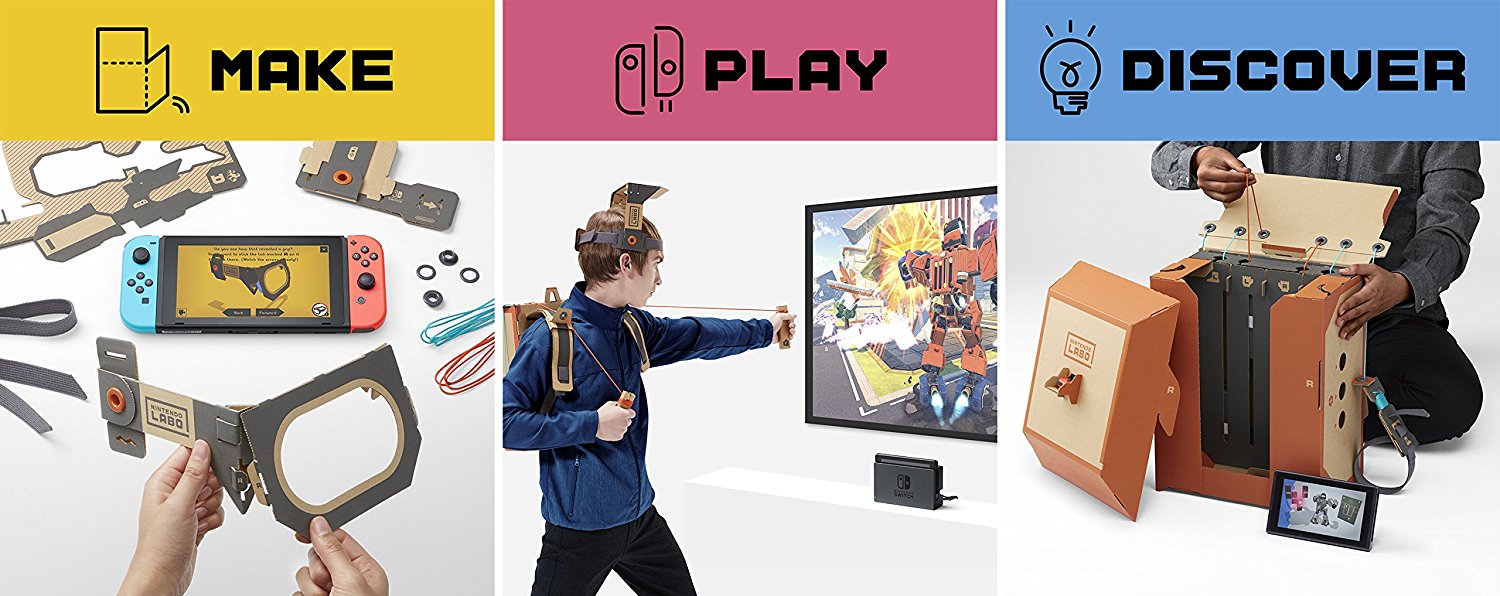 Nintendo Labo Toy-Con 02: Robot Kit [Nintendo Switch] Nintendo Switch Video Game Nintendo   