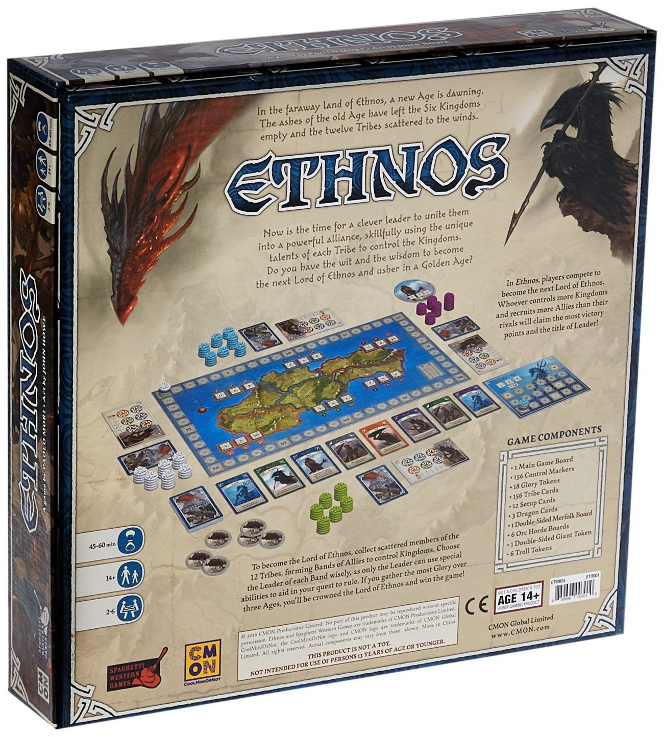 Ethnos [Board Game, 2-6 Players] Board Game Cool Mini or Not   