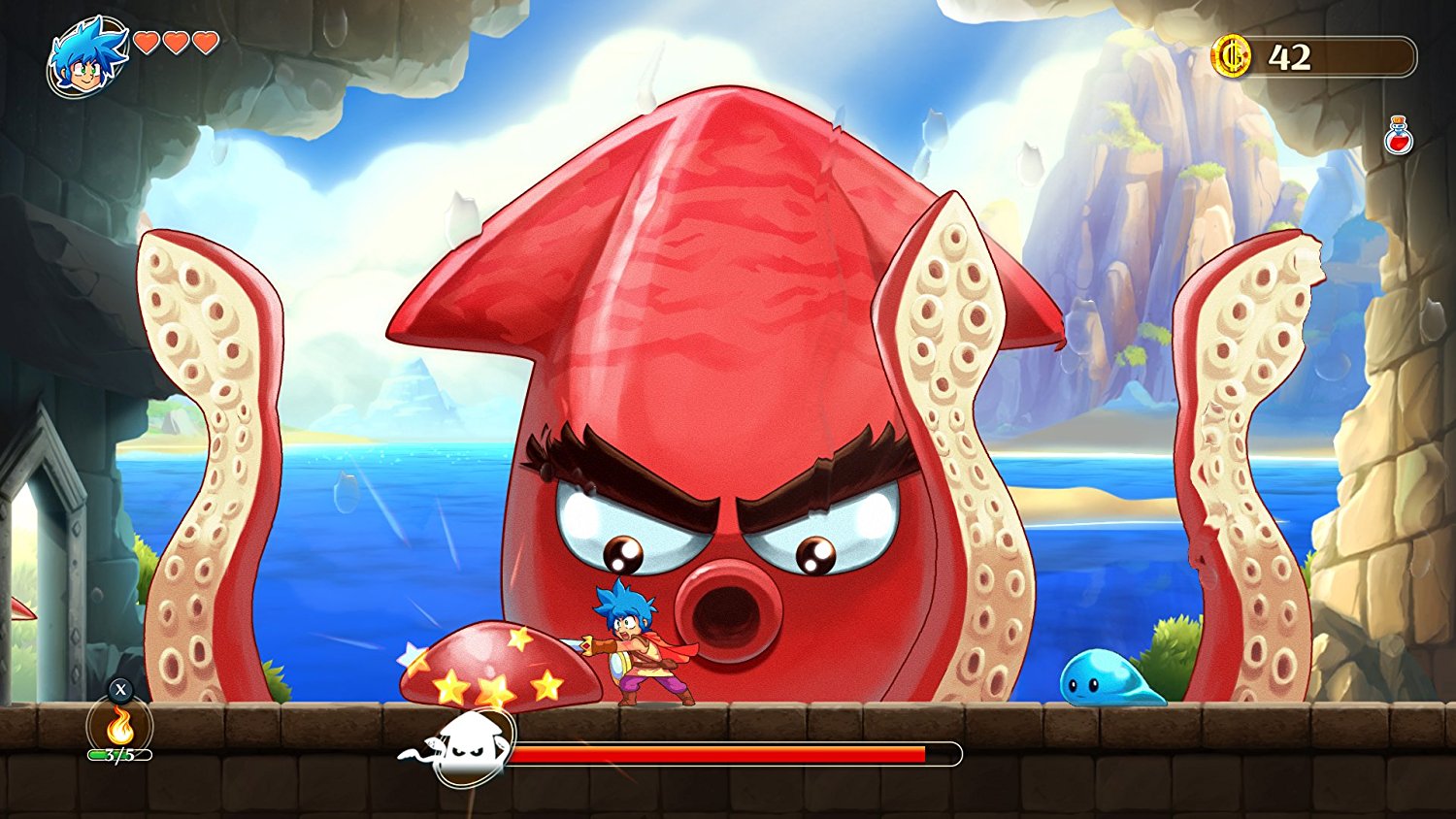 Monster Boy and the Cursed Kingdom [Nintendo Switch] Nintendo Switch Video Game FDG Entertainment   