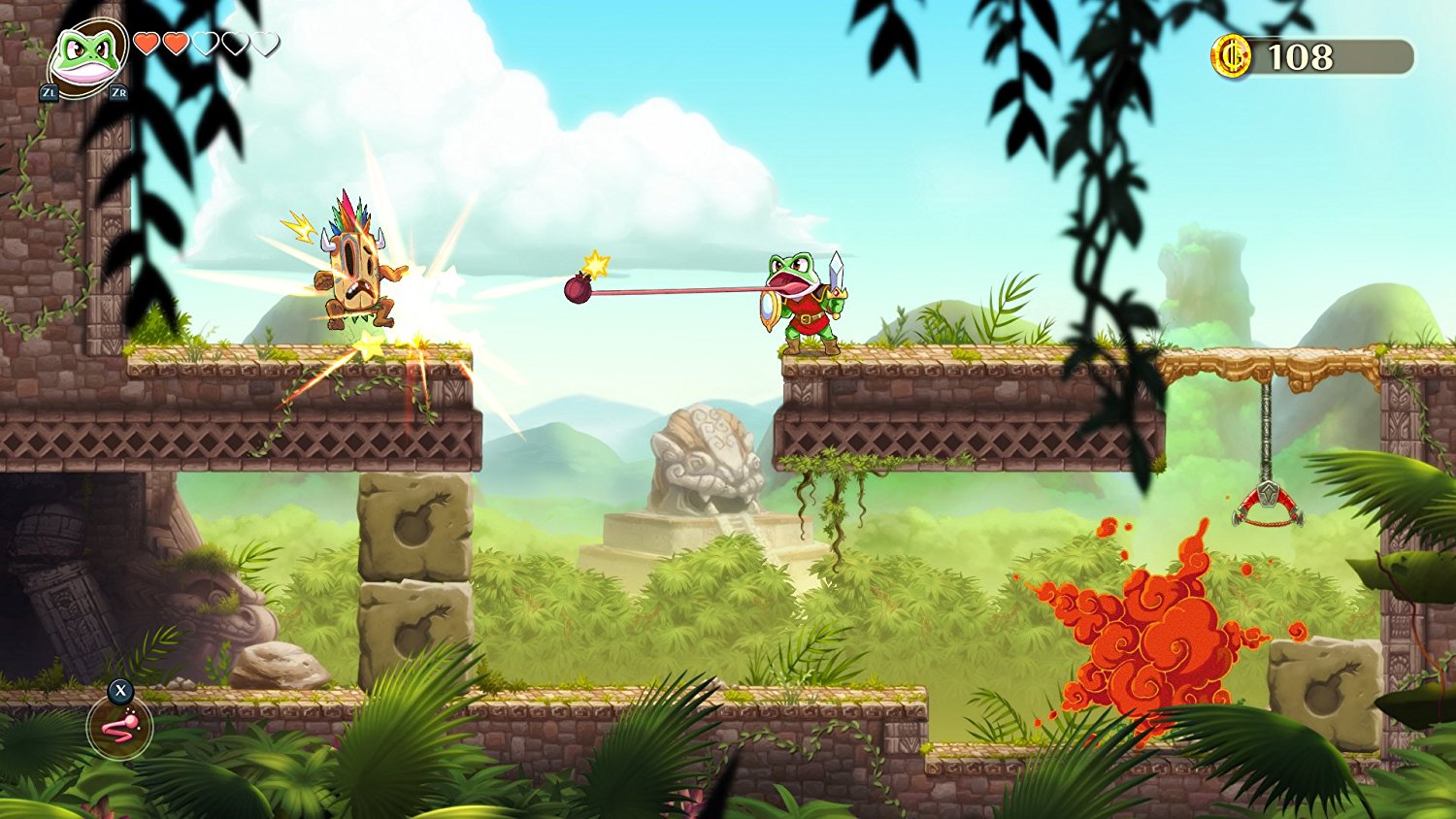 Monster Boy and the Cursed Kingdom [Nintendo Switch] Nintendo Switch Video Game FDG Entertainment   