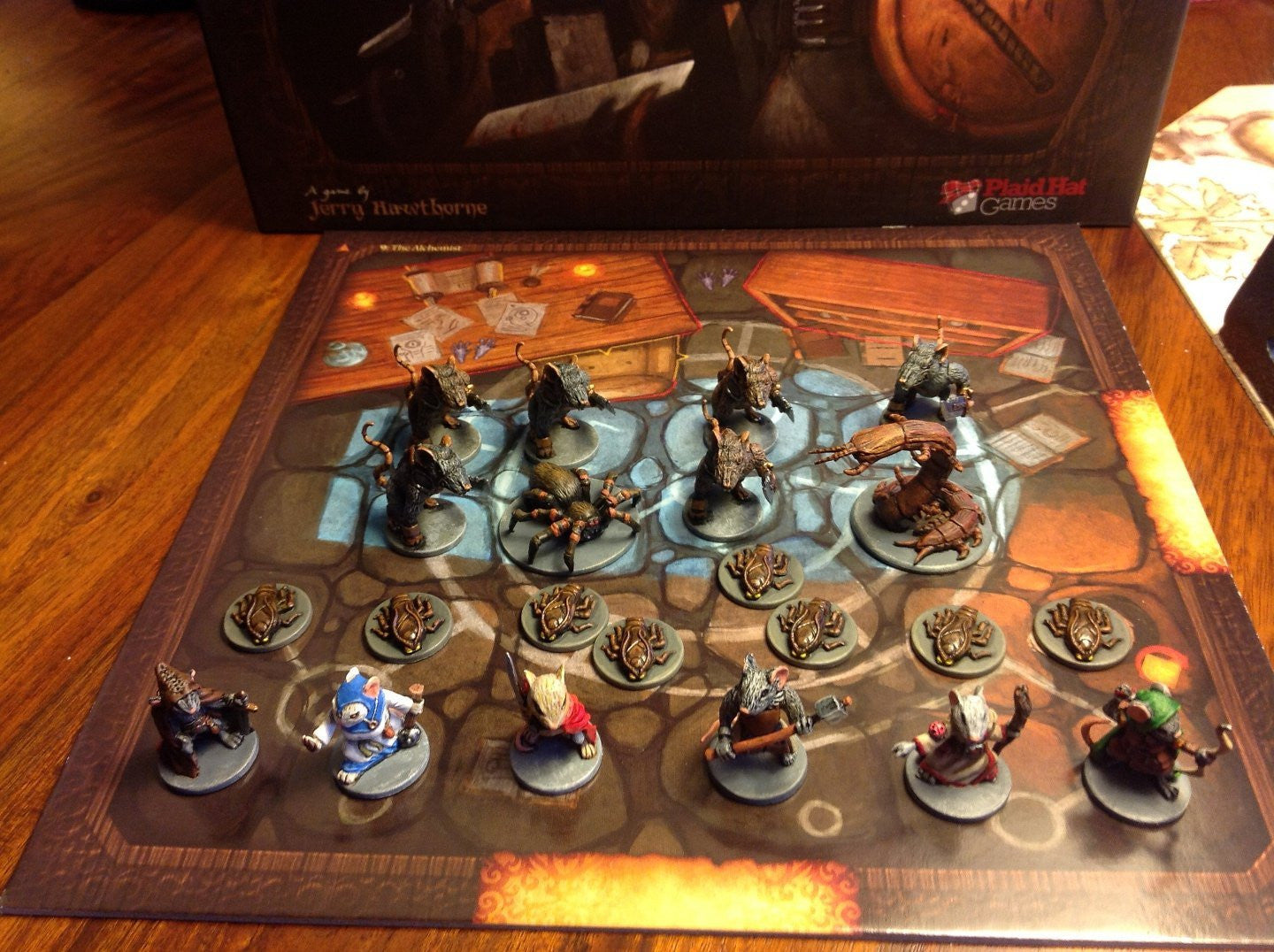 Mice and & Mystics [Board Game, 1-4 Players] Board Game Plaid Hat Games   