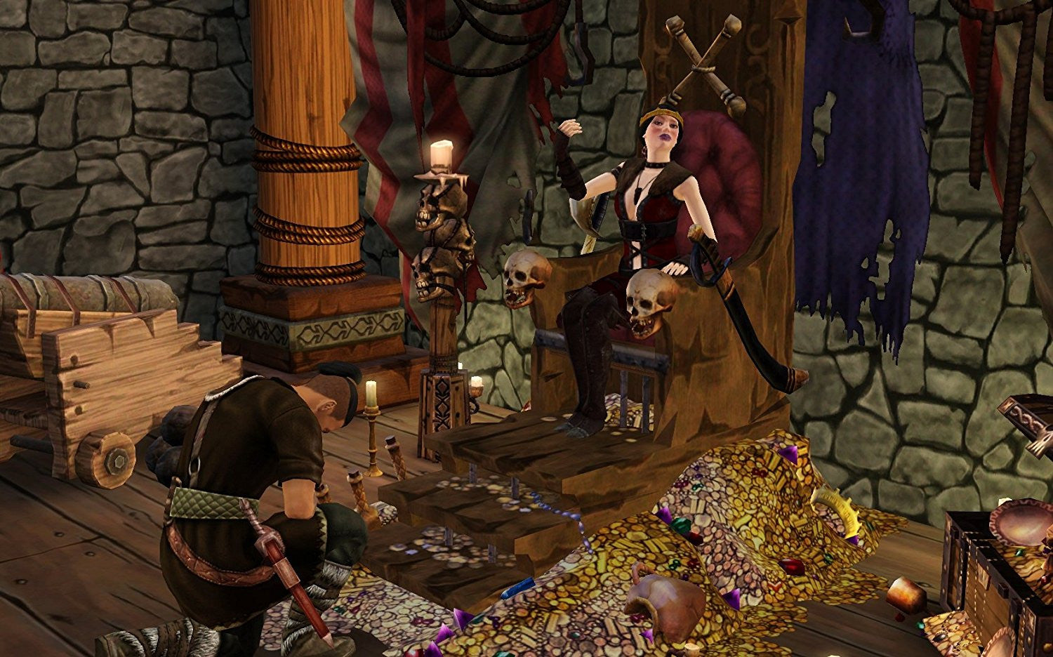 The Sims: Medieval - Pirates & Nobles [Mac & PC] PC Video Game Electronic Arts   