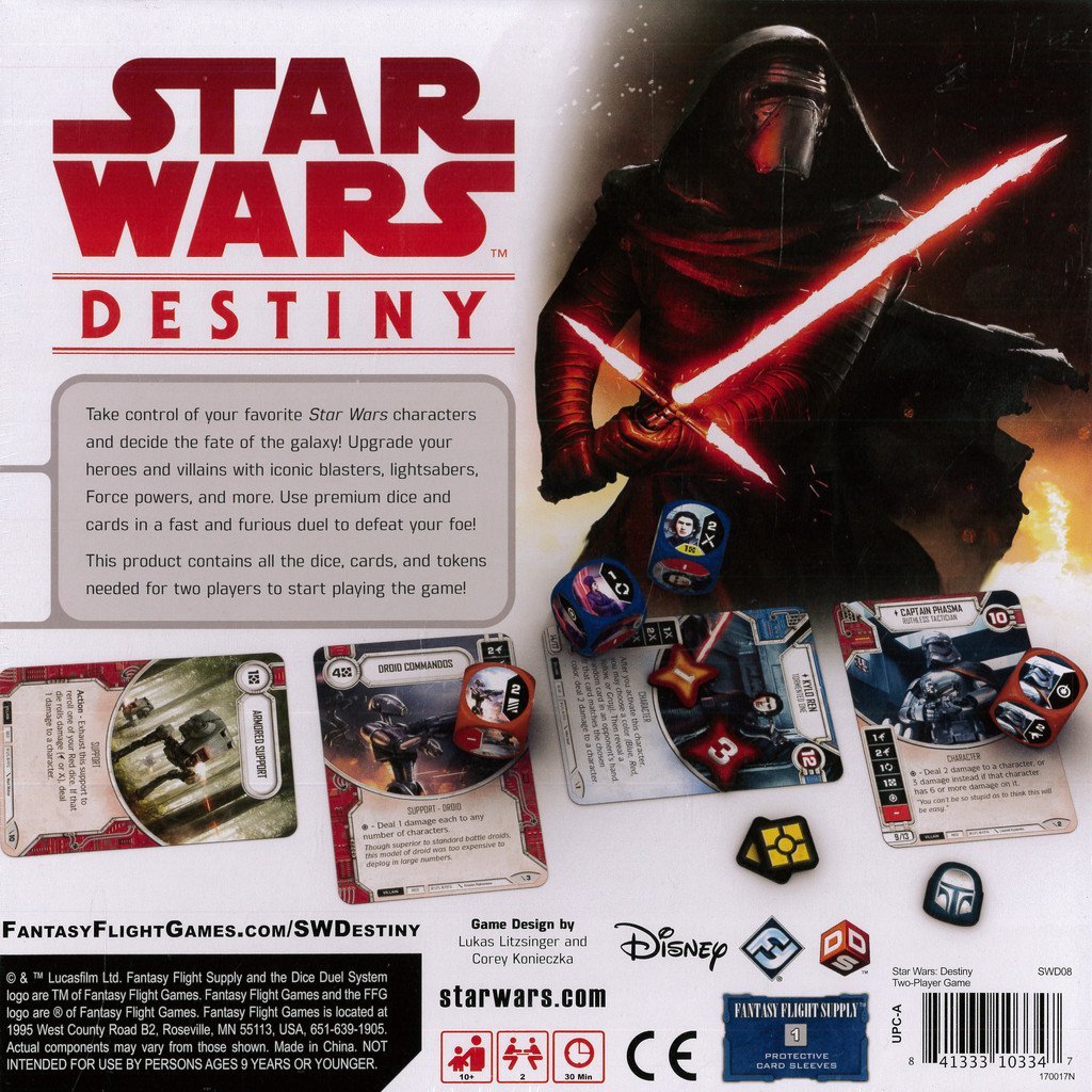 Star Wars: Destiny - Two-Player Game Card Game Fantasy Flight Games   