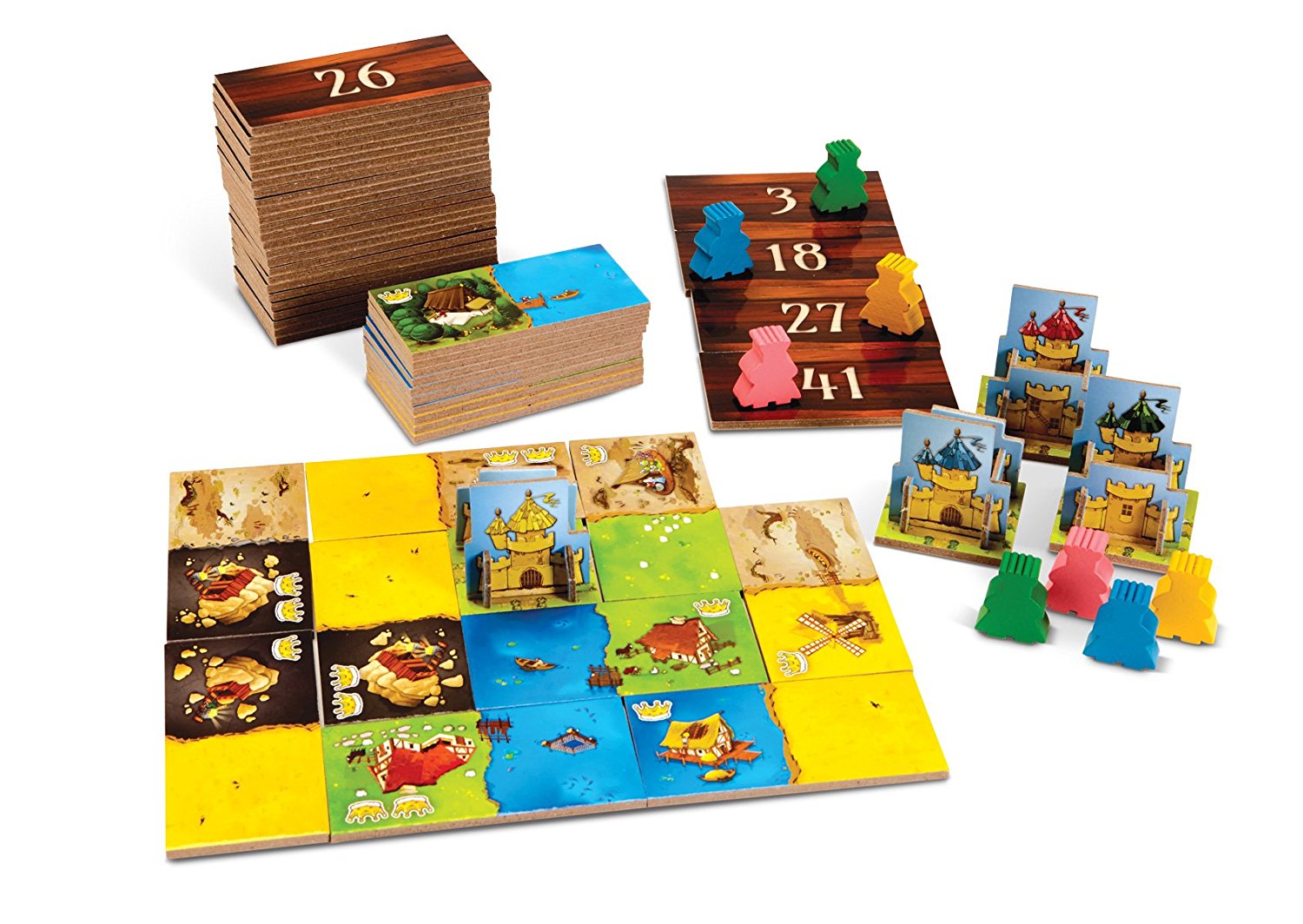 Kingdomino [Board Game, 2-4 Players] Board Game Blue Orange Games   