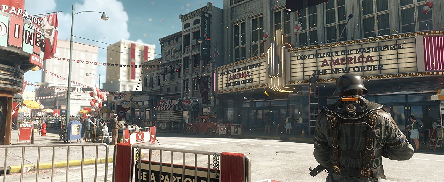 Wolfenstein II: The New Colossus [PlayStation 4] PlayStation 4 Video Game Bethesda   