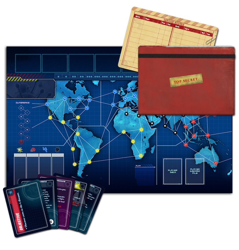 Pandemic: Legacy - Season One - Blue Version [Board Game, 2-4 Players] Board Game Z-Man Games   