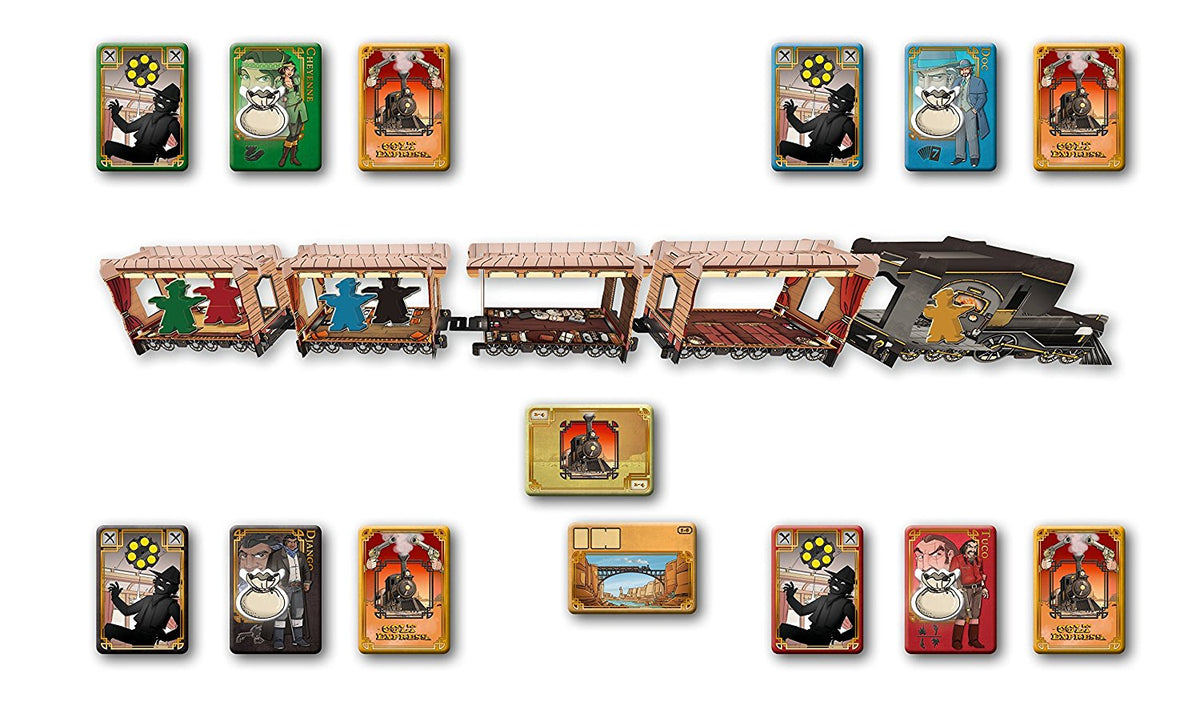 Colt Express [Board Game, 2-6 Players] Board Game Asmodee   
