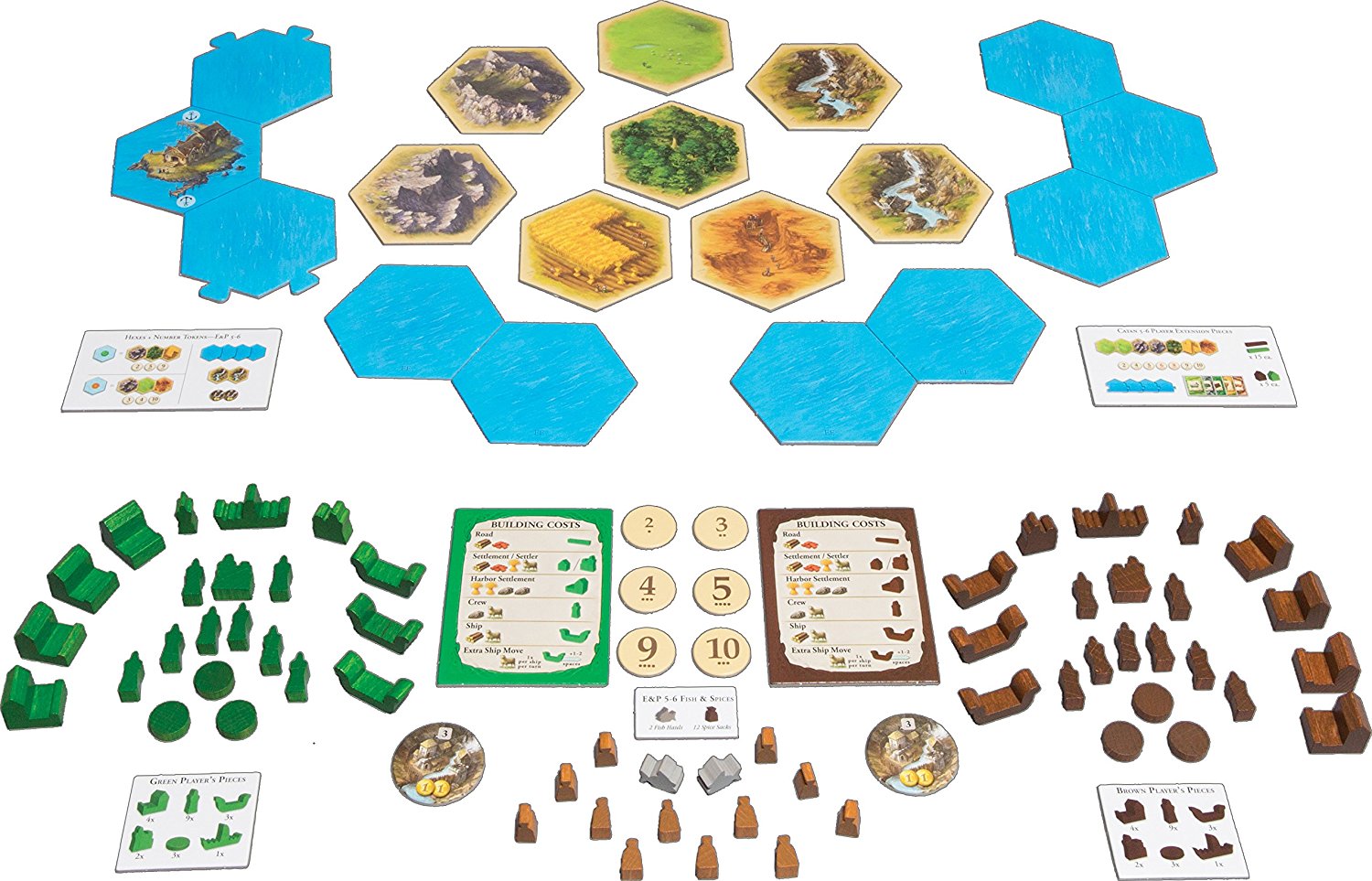 Catan: Explorers & Pirates – 5-6 Player EXTENSION [Board Game, 5-6 Players] Board Game Mayfair Games   