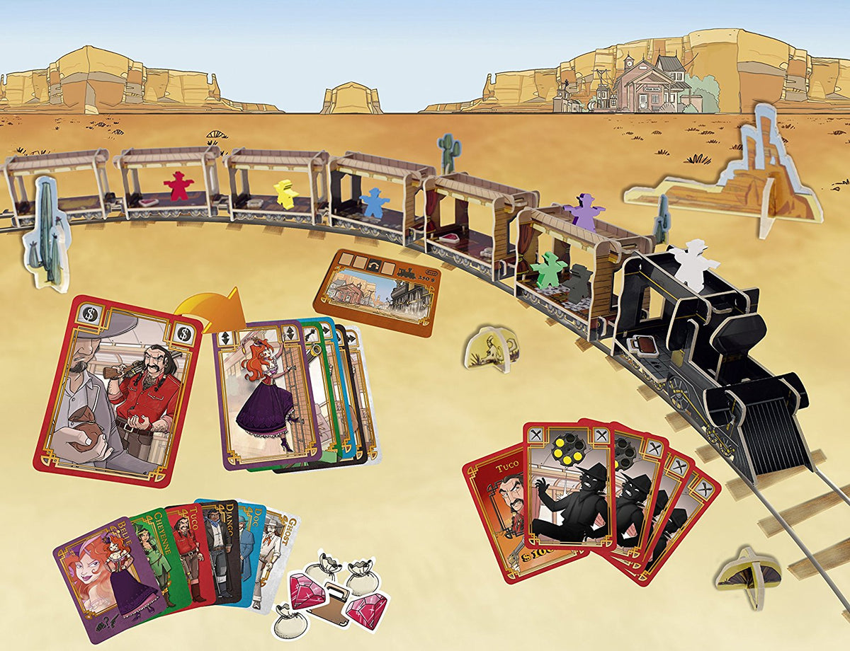 Colt Express [Board Game, 2-6 Players] Board Game Asmodee   