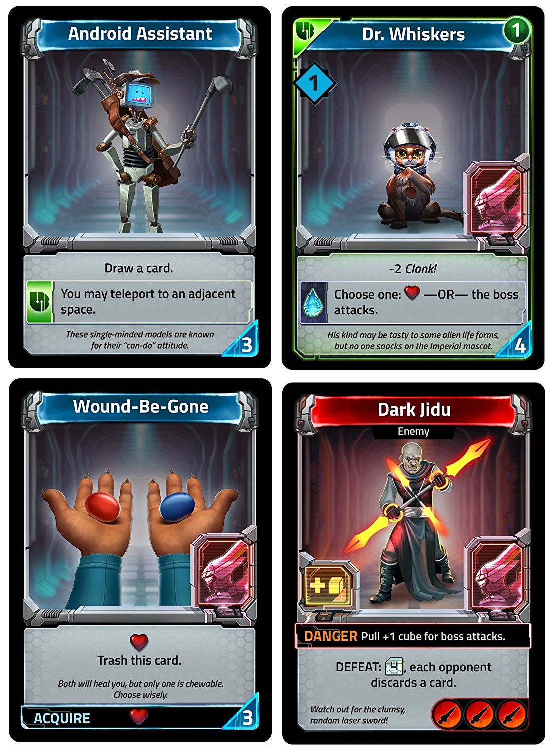 Clank! In! Space! - A Deck-Building Adventure [Board Game, 2-4 Players] Board Game Renegade Game Studios