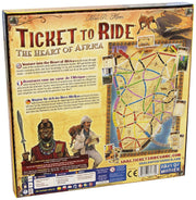 Ticket to Ride Map Collection: Volume 3 – The Heart of Africa Expansion [Board Game, 2-5 Players] Board Game Days of Wonder   