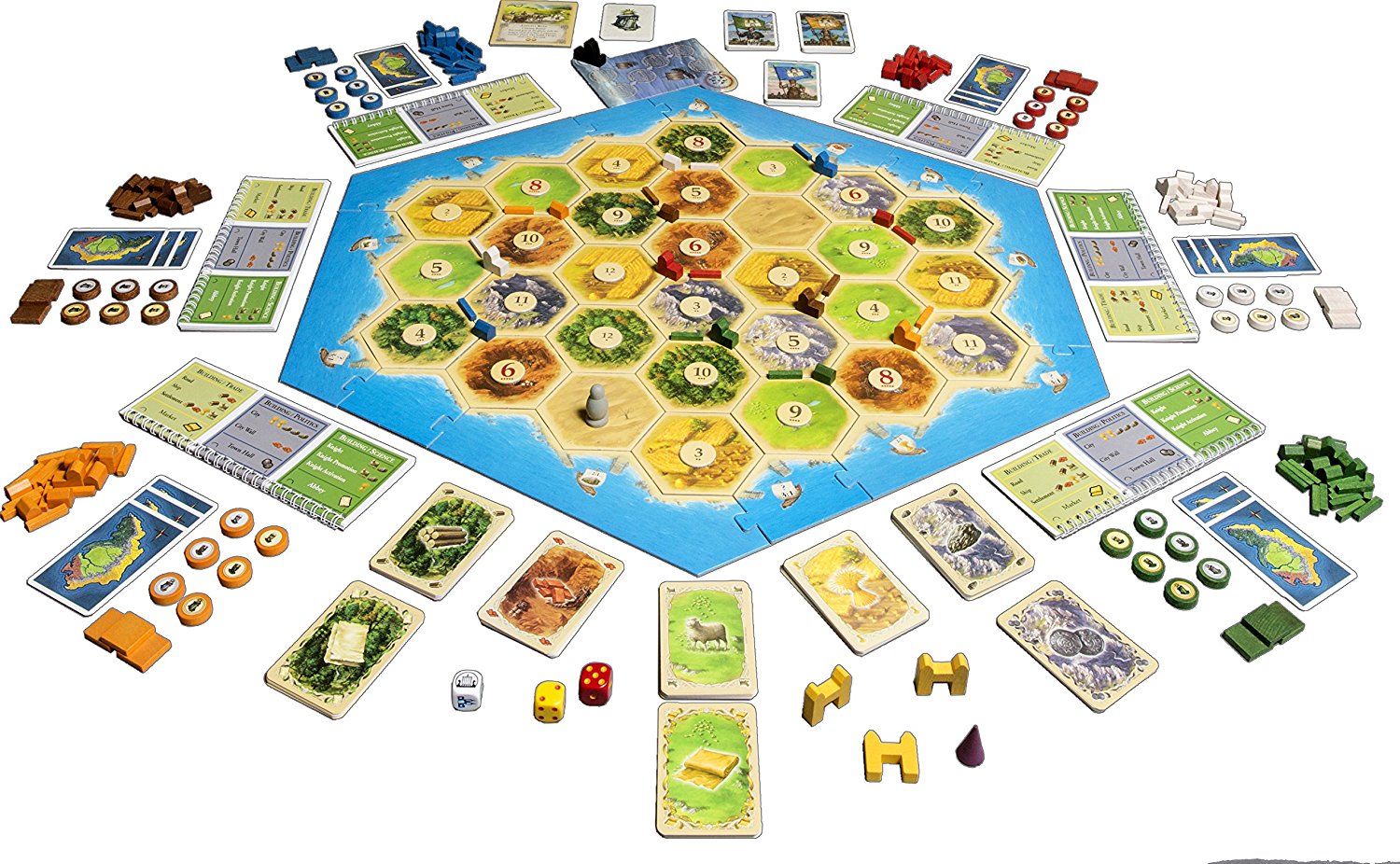 Catan: Cities & Knights - 5-6 Player EXTENSION - 5th Edition [Board Game, 5-6 Players] Board Game Mayfair Games   