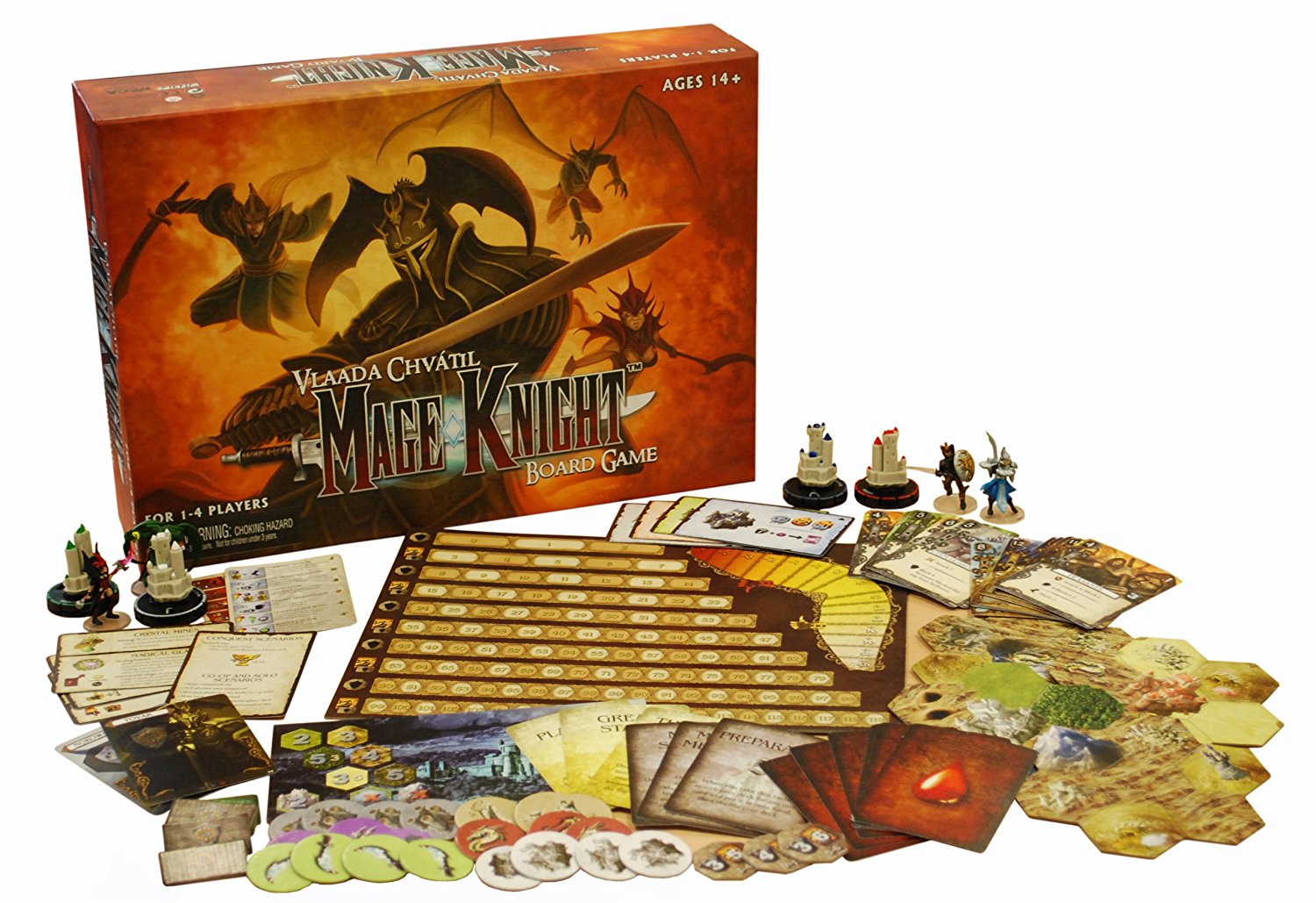 Mage Knight Board Game [Board Game, 1-4 Players] Board Game WizKids   