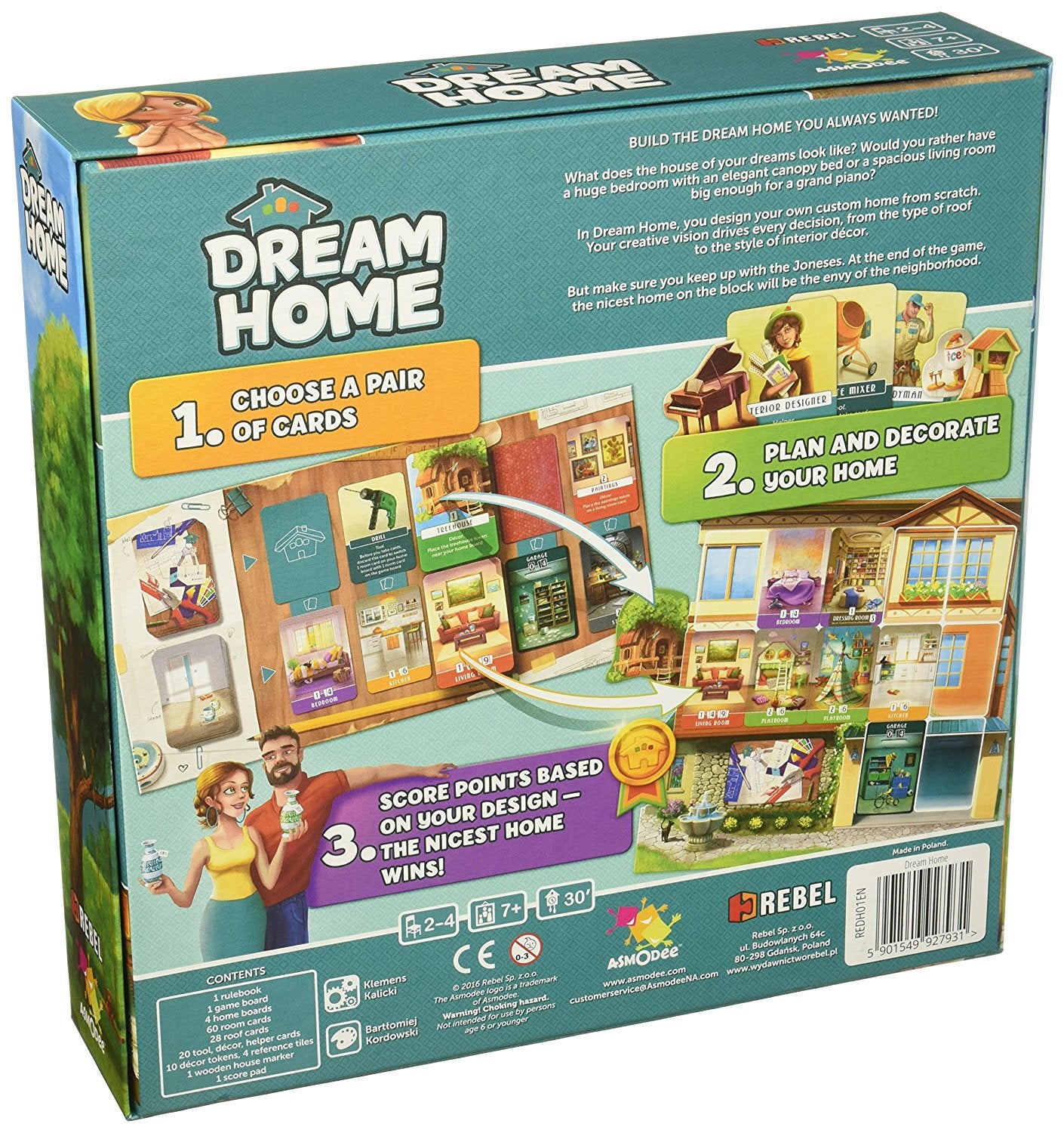 Dream Home Card Game Asmodee   