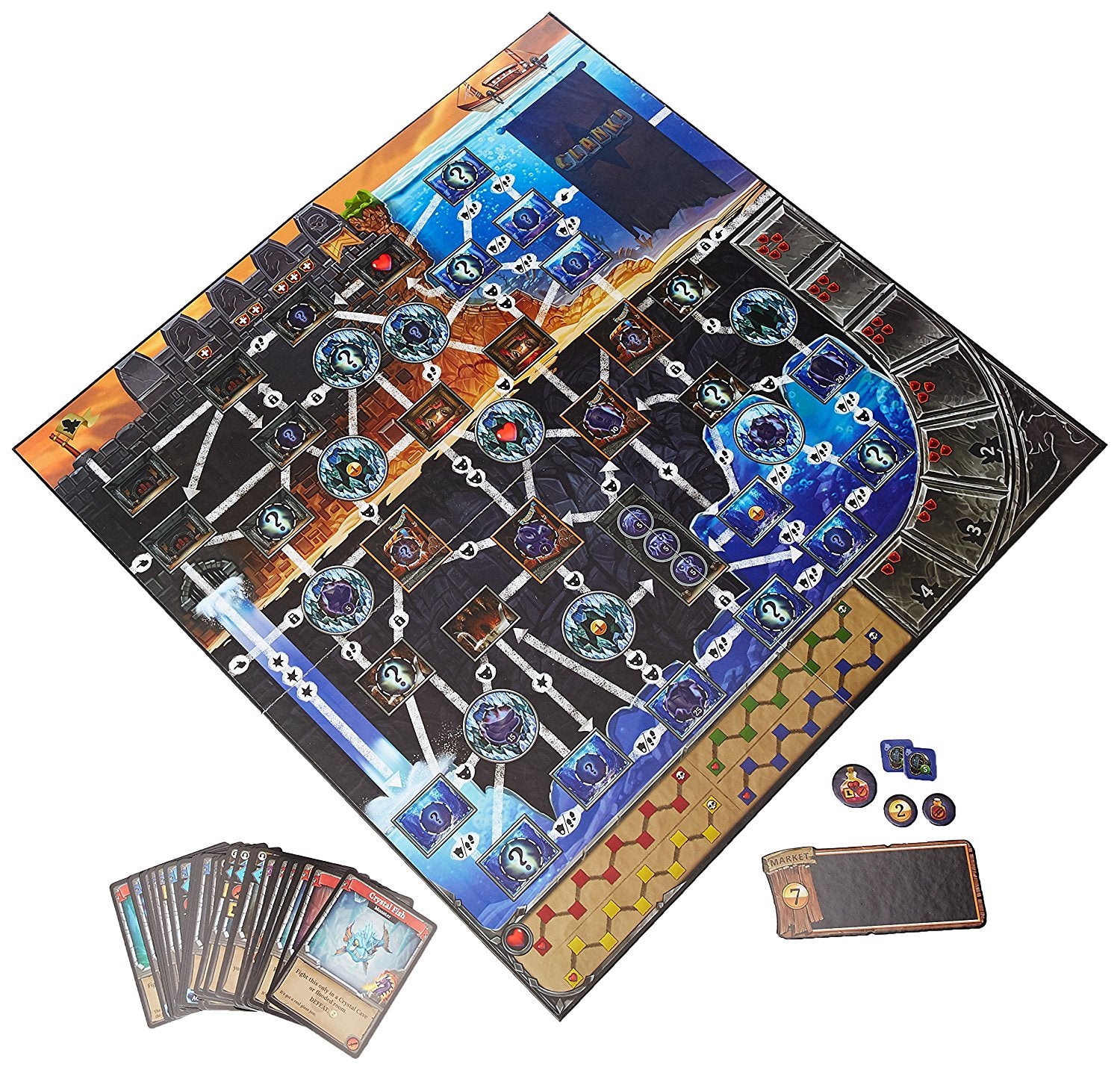 Clank! Sunken Treasures Expansion [Board Game, 2-4 Players] Board Game Renegade Game Studios
