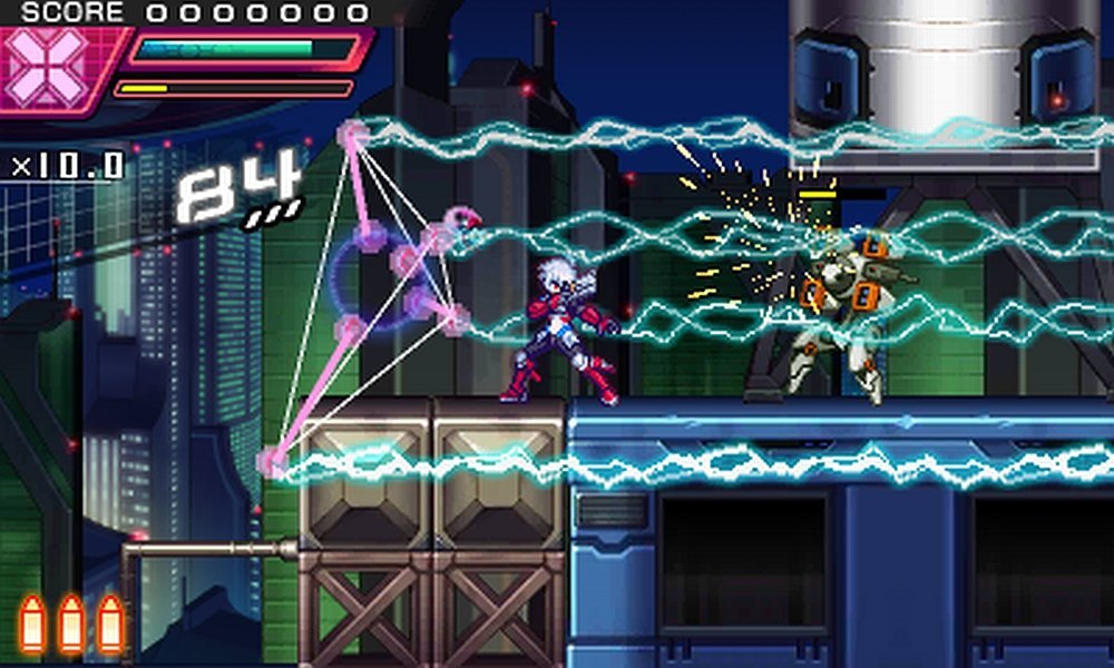 Azure Striker Gunvolt: Striker Pack [Nintendo 3DS] Nintendo 3DS Video Game Yacht Club Games