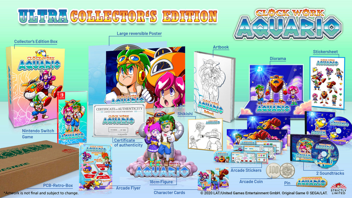 Clockwork: Aquario Ultra - Collector's Edition [Nintendo Switch] Nintendo Switch Video Game ININ Games   