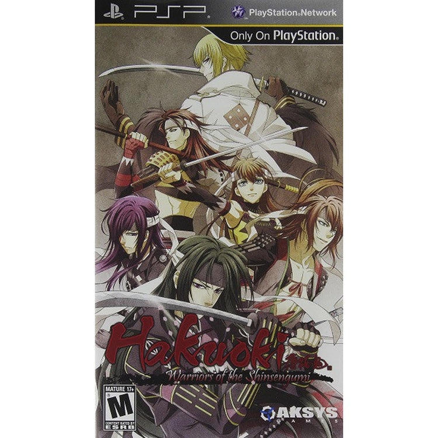 Hakuoki: Warriors of the Shinsengumi [Sony PSP] Sony PSP Video Game Aksys Games   