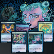 Magic: The Gathering TCG: Secret Lair Seeing Visions (Foil) Card Game Wizards of the Coast