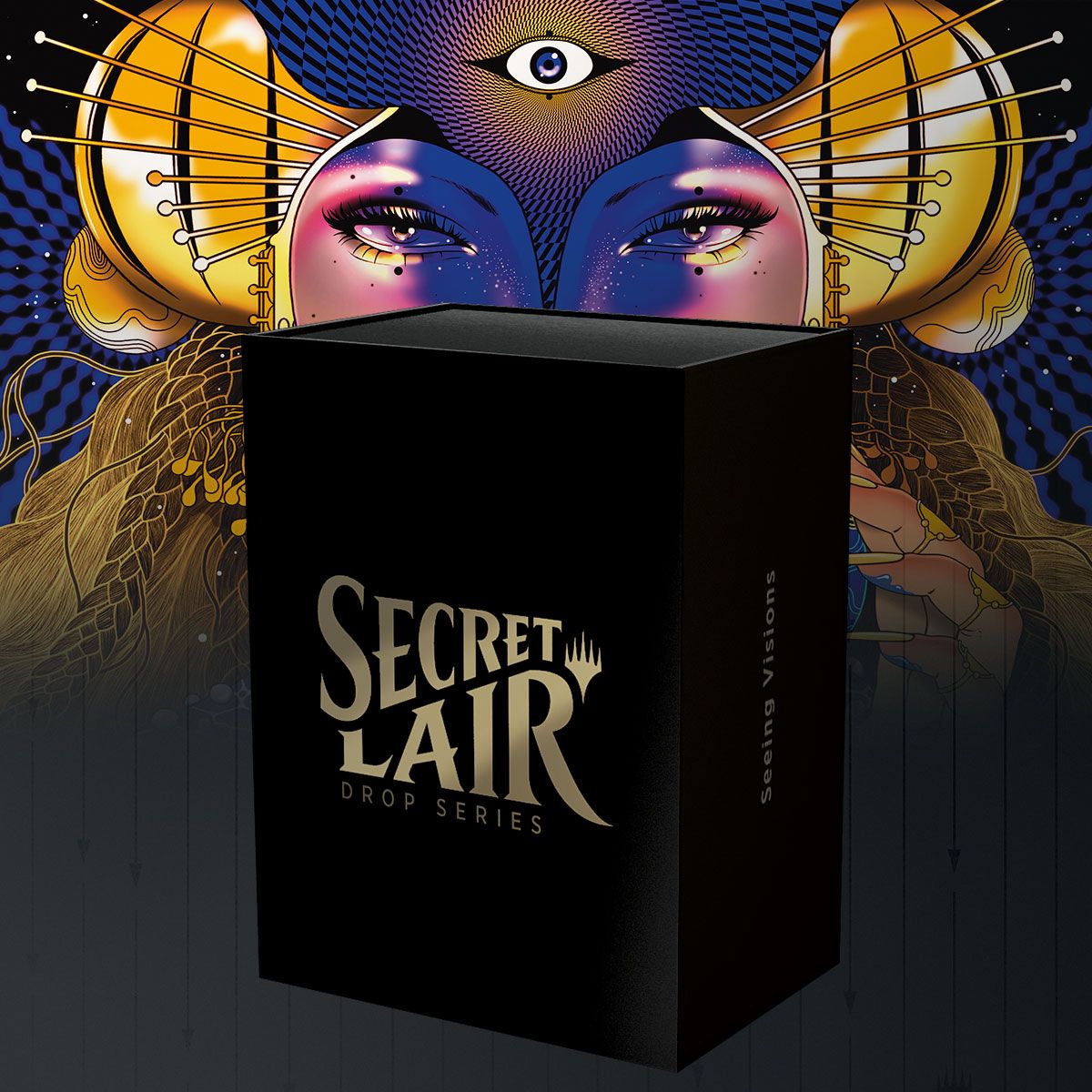 Magic: The Gathering TCG: Secret Lair Seeing Visions (Foil) Card Game Wizards of the Coast