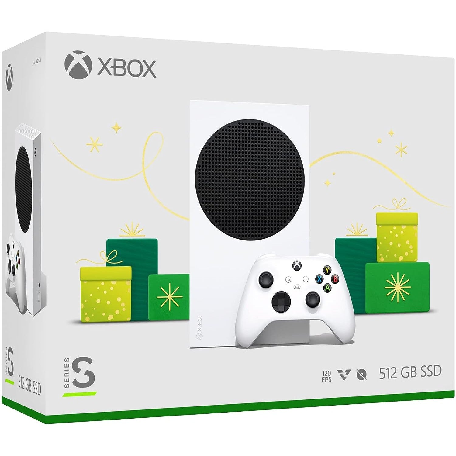 Microsoft Xbox Series S 512 GB SSD Holiday Console Edition [Xbox Series S System] Xbox Systems Microsoft