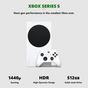 Microsoft Xbox Series S 512 GB SSD Holiday Console Edition [Xbox Series S System] Xbox Systems Microsoft