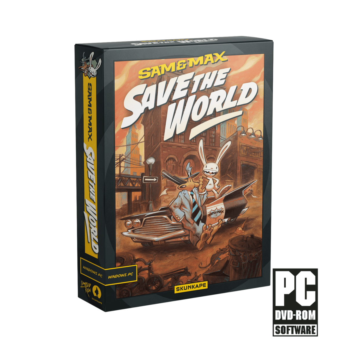 Sam and Max Save The World - Collectors Edition [PC] PC Video Game Limited Run Games   