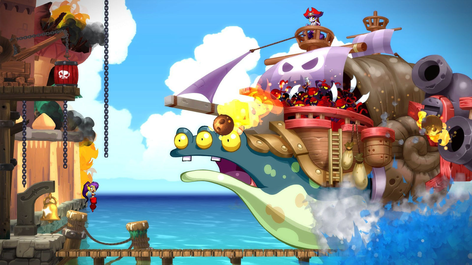 Shantae: Half-Genie Hero - Risky Beats Edition [Nintendo Wii U] Nintendo Wii U Video Game XSEED Games   