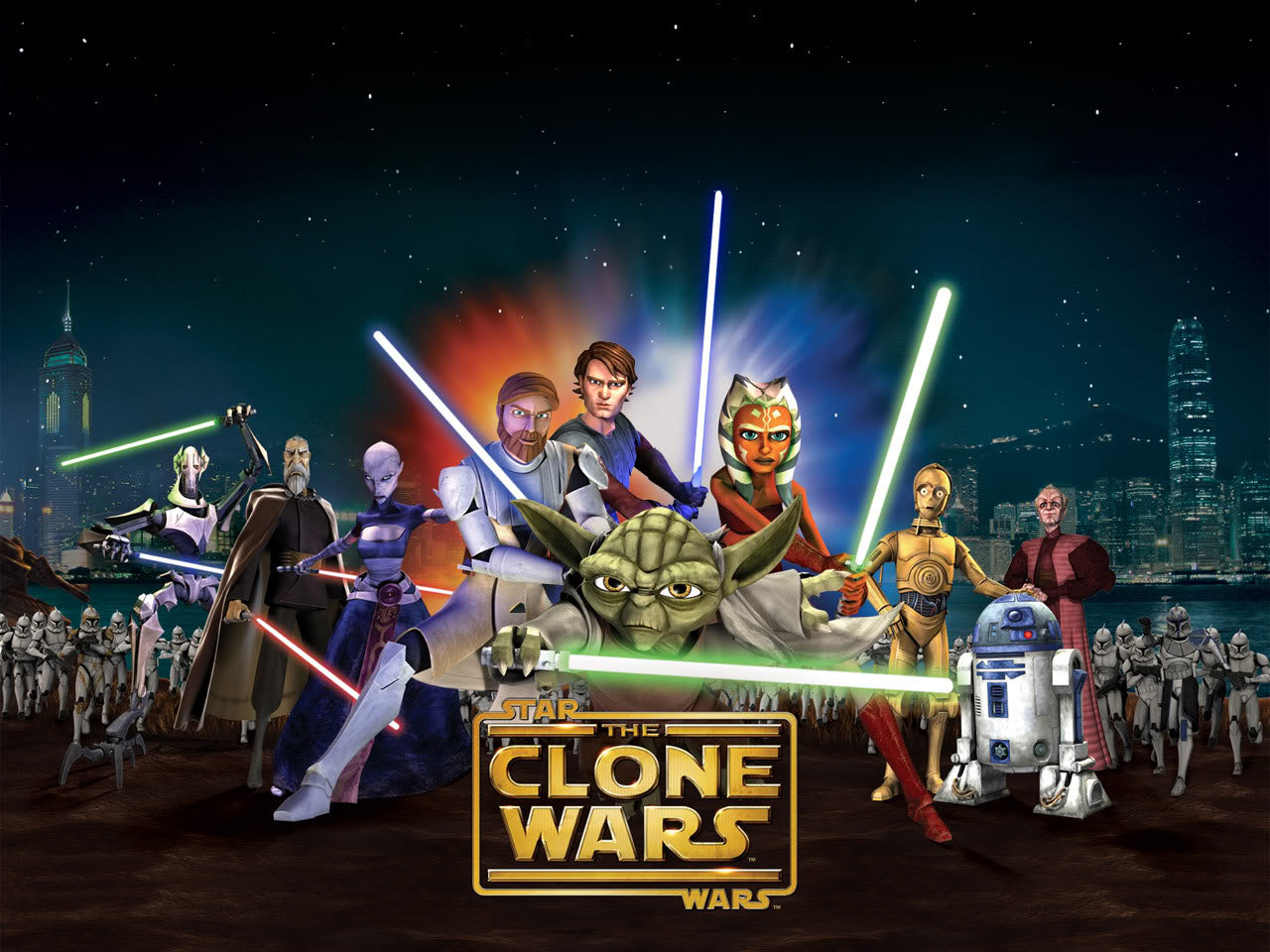 Star Wars: The Clone Wars - Complete Collection - Seasons 1-5 [Blu-Ray Box Set] DVDs & Blu-Rays Lucasfilm   