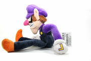 Super Mario All Star Collection Waluigi Plush 13" Plushies Sanei