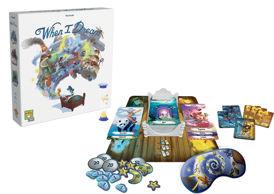 When I Dream [Board Game, 4-10 Players] Board Game Repos Productions   