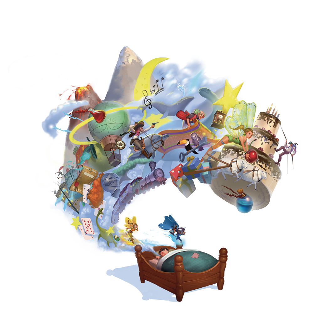 When I Dream [Board Game, 4-10 Players] Board Game Repos Productions   