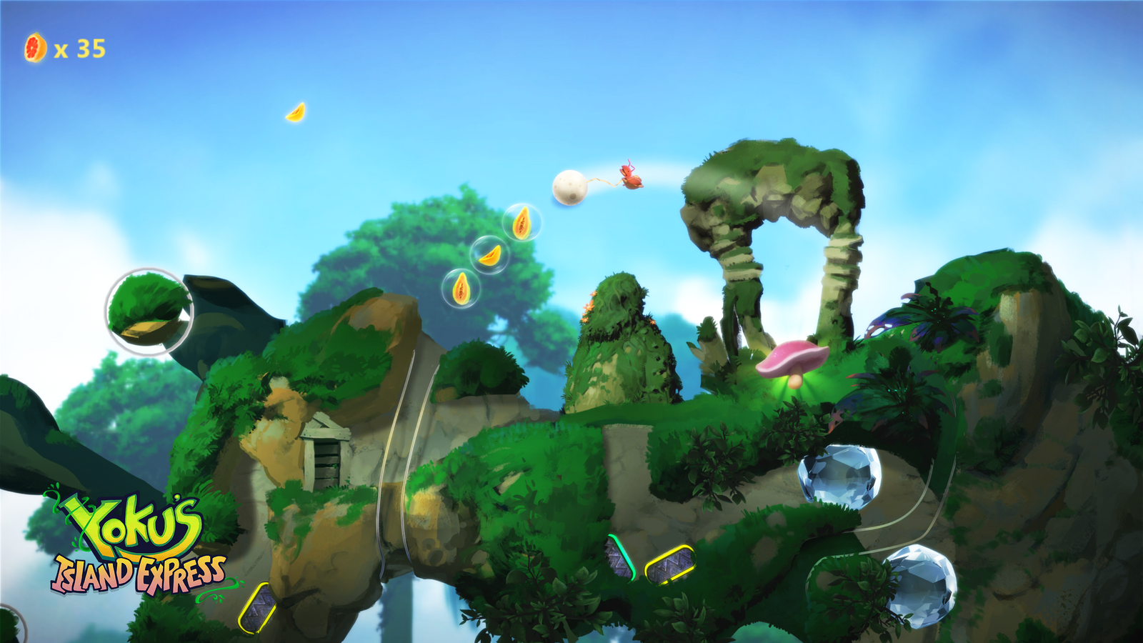 Yoku's Island Express [Nintendo Switch] Nintendo Switch Video Game Team17   