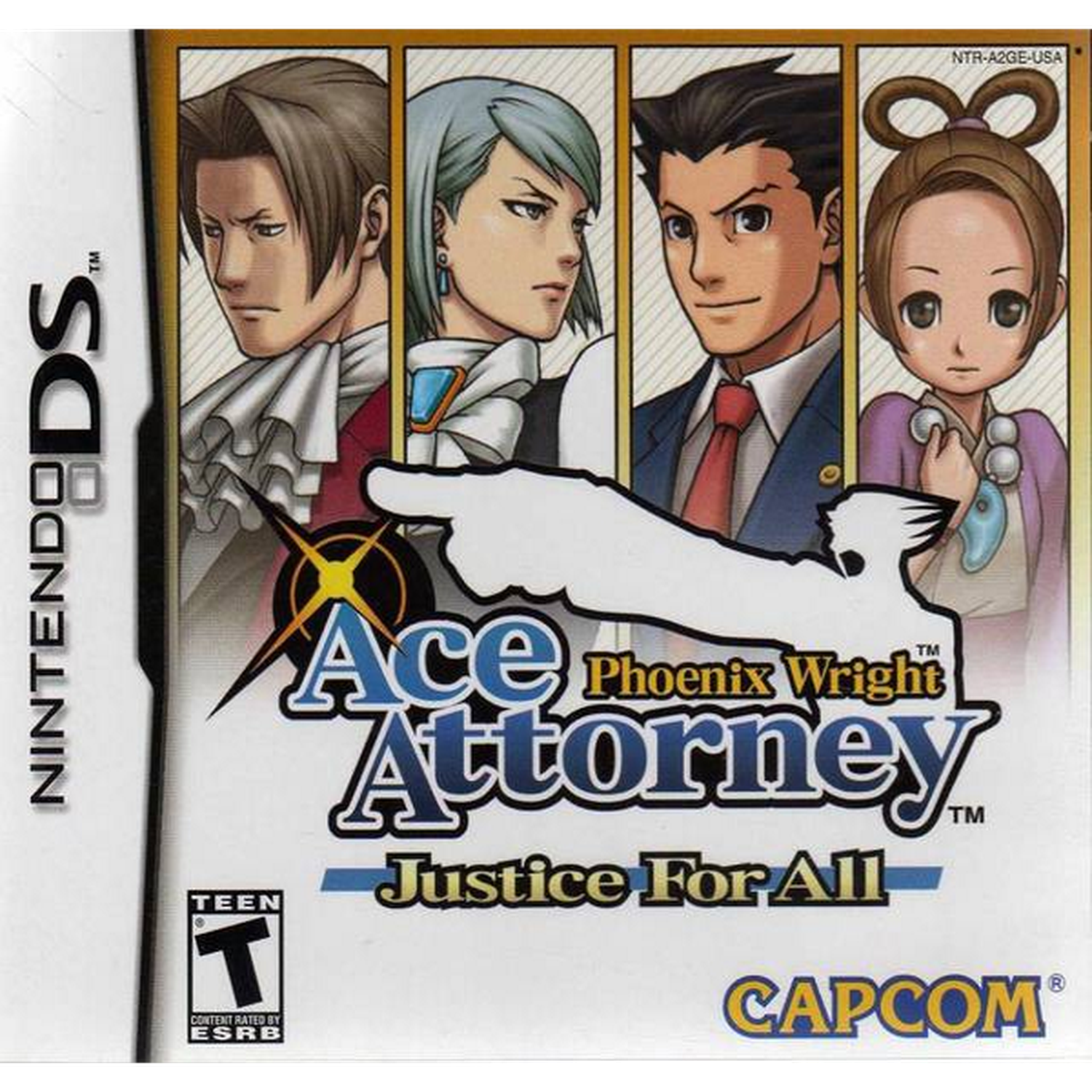 Phoenix Wright: Ace Attorney - Justice For All [Nintendo DS DSi] Nintendo DS DSi Video Game Capcom   
