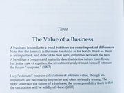 A Few Lessons for Investors and Managers From Warren Buffett [Hardcover Book] Book PCA Publishing   